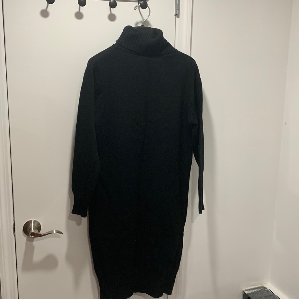 Knit Turtleneck Dress